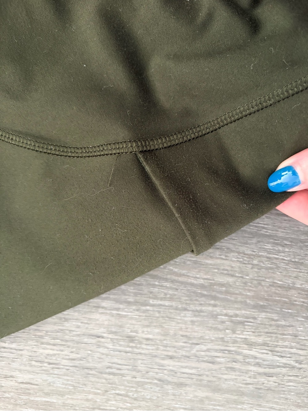 all in motion Olive Green High-Waist Leggings with Side Pockets - Picture 6 of 6